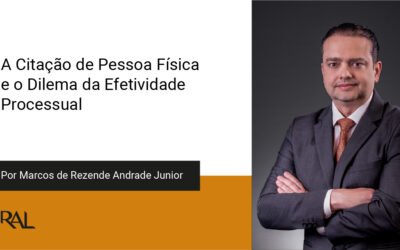 A Citação de Pessoa Física e o Dilema da Efetividade Processual: Rumo à Flexibilização e Expansão da Teoria da Aparência